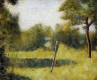 Seurat, Georges - The Clearing, Landscape with a Stake